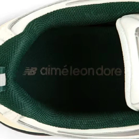 New Balance x Aimé Leon Dore limited edition RC56 Sneaker in Green, White, Cream - Picture 6 of 13